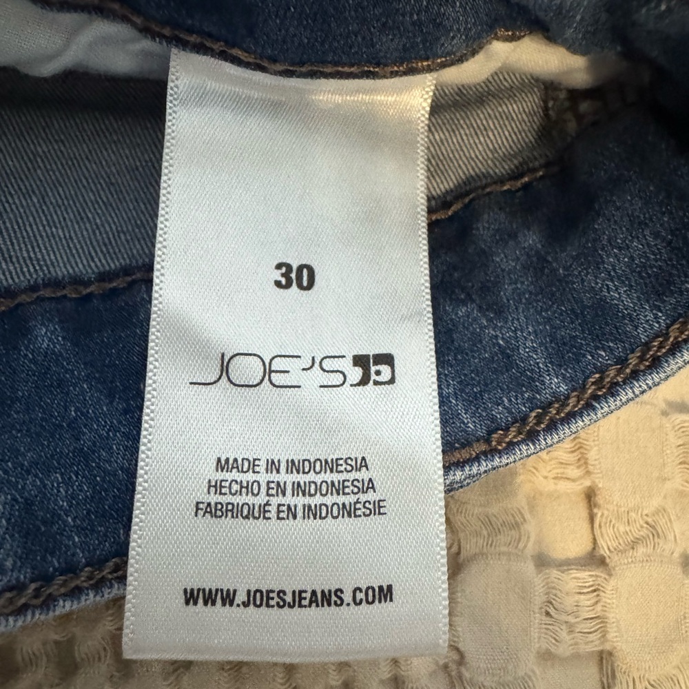 JOE’S JEANS LADIES RAW HEM SIZE 30 - Picture 5 of 9